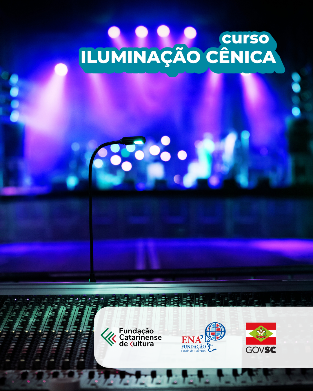 Palco Iluminado - Iluminação cênica